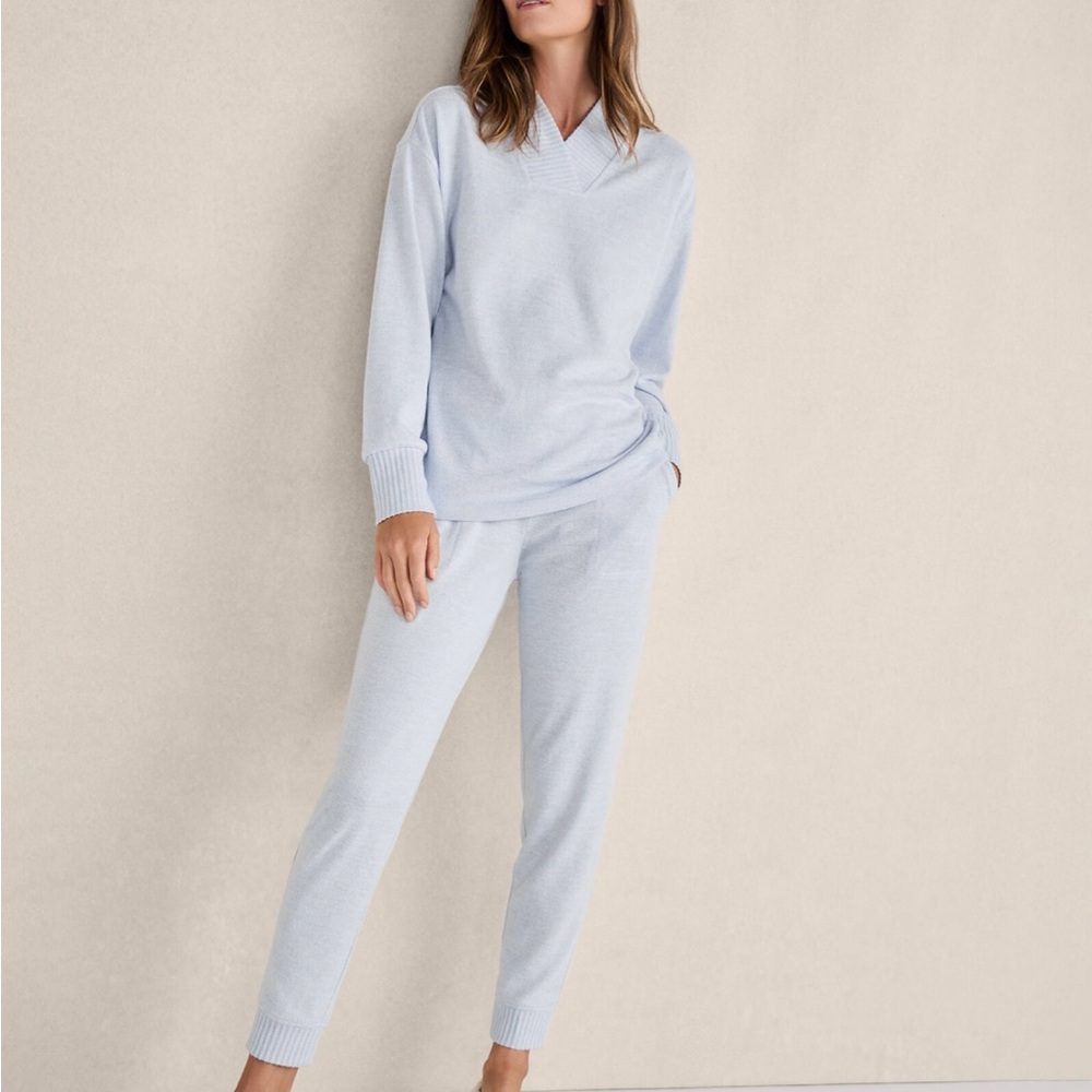 Haven Well Within Cozy Women's Light Blue Joggers Size M